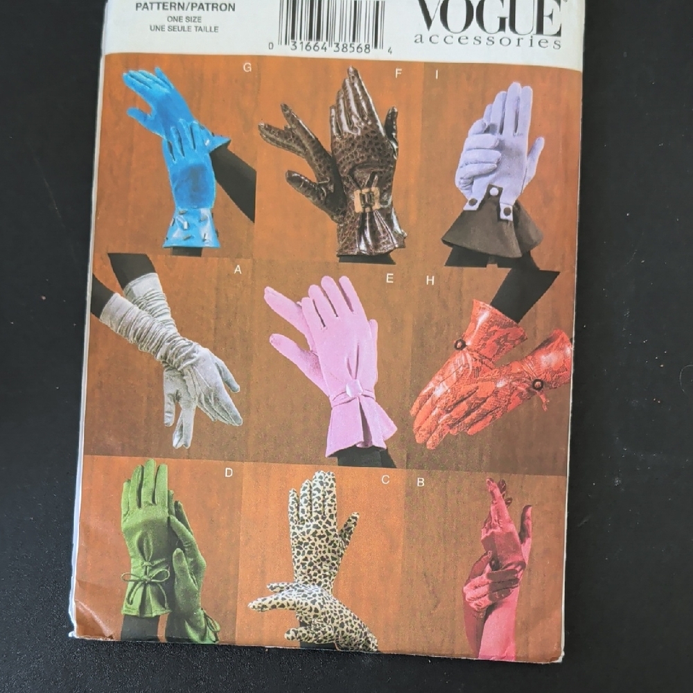 Vogue Accessories Women's Gloves Pattern- Vogue
